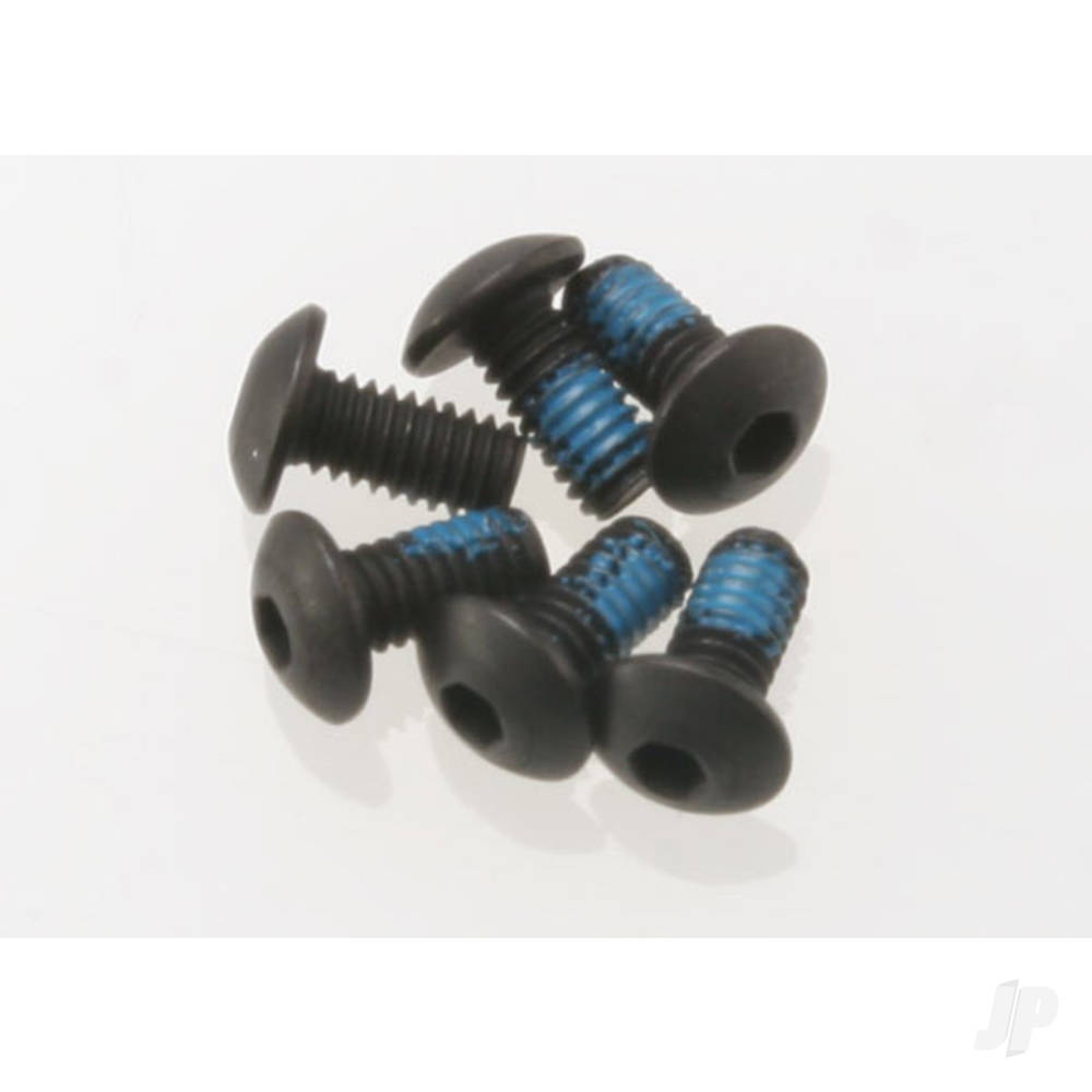 Traxxas Screws, 2.5x5mm button-head machine (hex drive) (6 pcs)