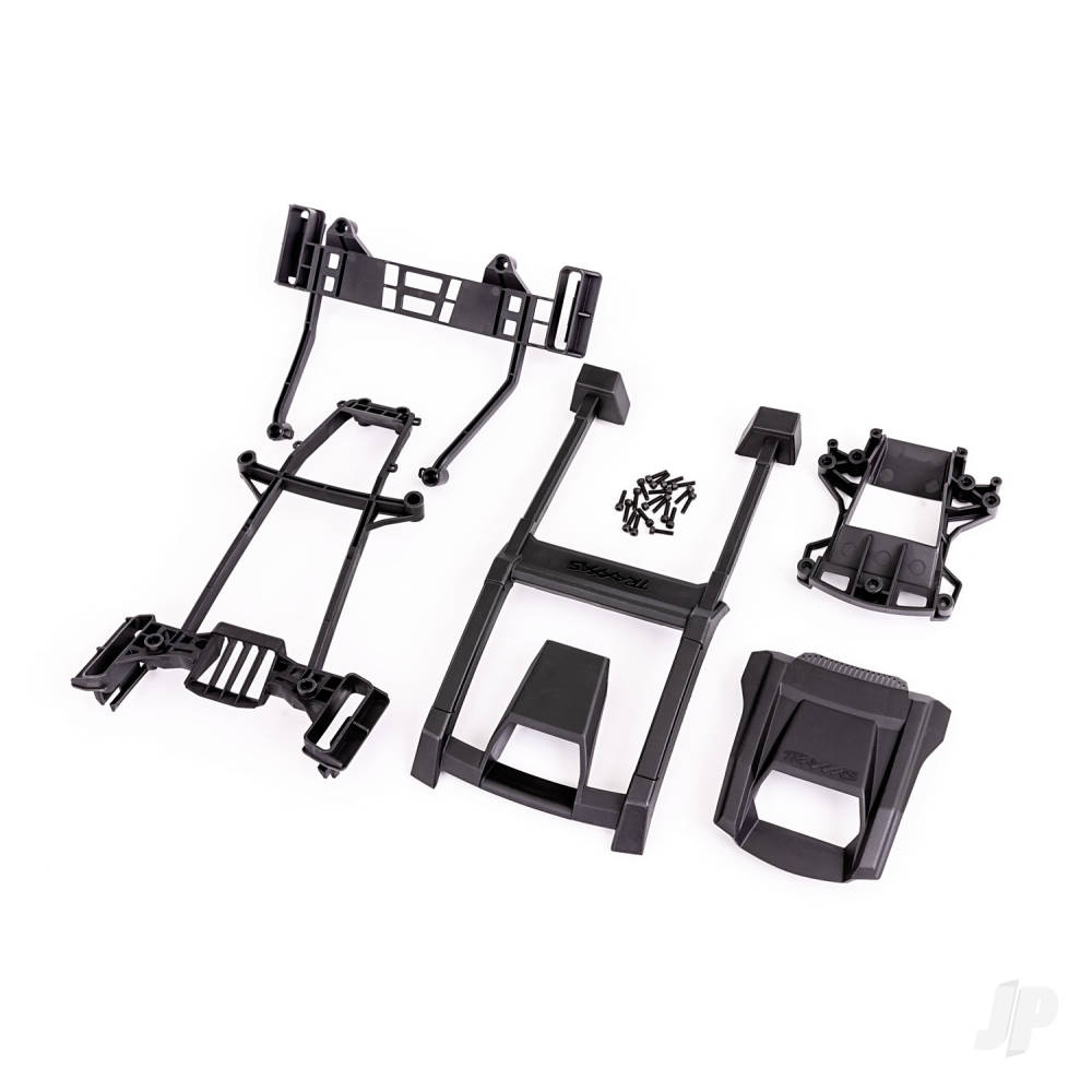 traxxas-body-support-includes-front-mount-rear-latch-roof-hood-skid-pads-3x12mm-cs-19-attaches-to-7812-body