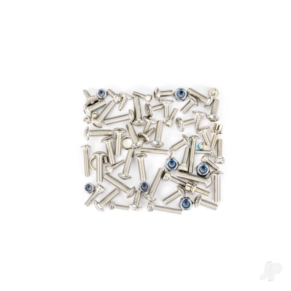 Traxxas Hardware kit, stainless steel, Spartan/DCB M41 (contains all stainless steel hardware used on Spartan and DCB M41)
