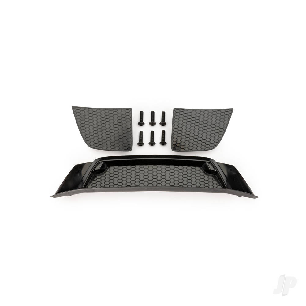 Traxxas Hood vents (left & right)/ front grille/ 3x10mm BCS (6) (fits #10511 body)