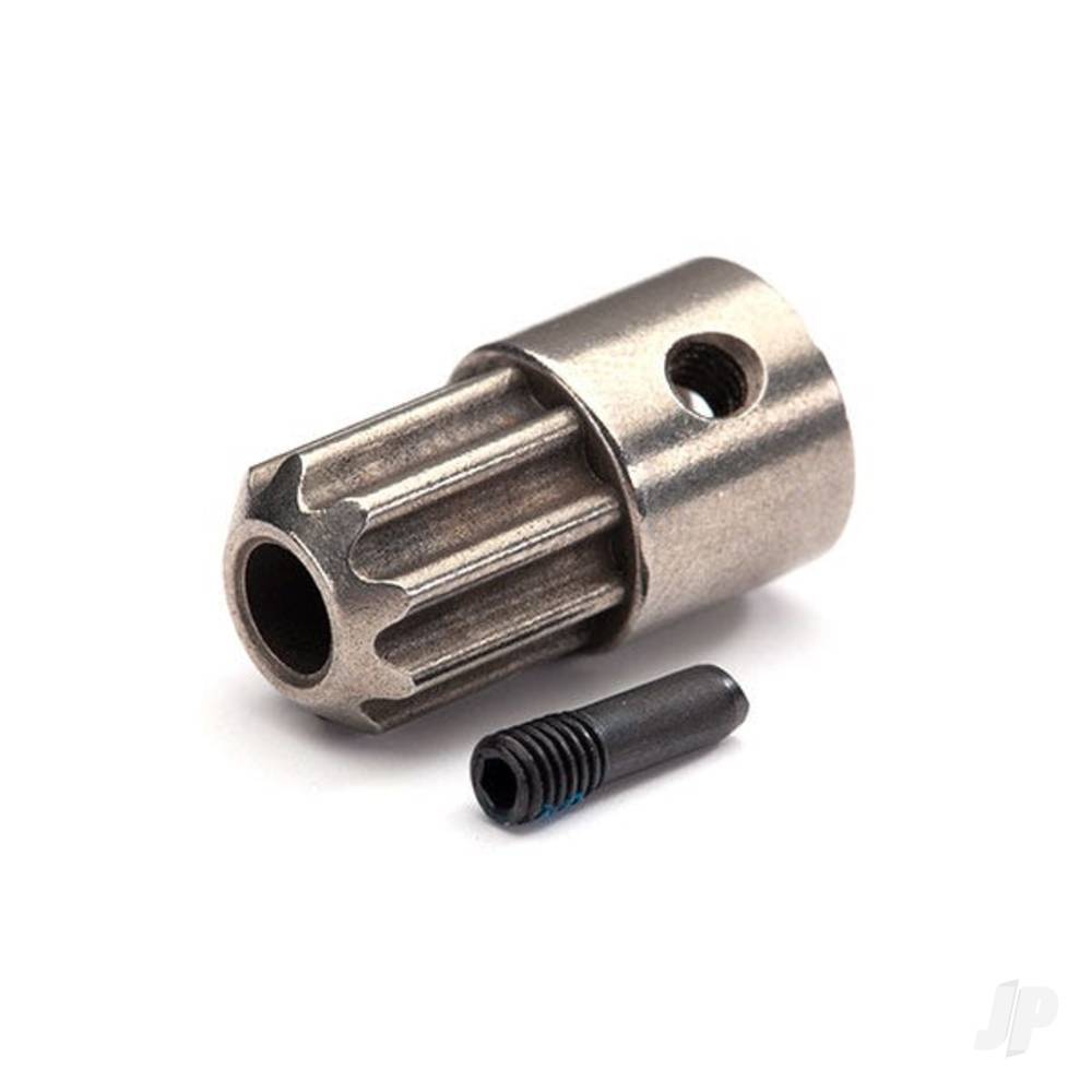 Traxxas Drive Hub, Front (1pc) / 3x10 screw pin (1pc)