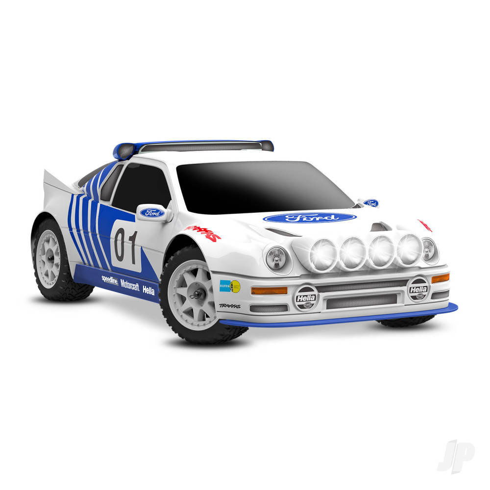 traxxas-mini-rally-vxl-ford-rs200-4wd-rtr-tqi-2-ch-vxl-3s-2s-lipo-usb-c-charger-clipless-body