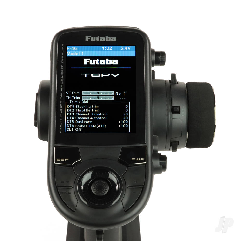 Futaba T6PV 6-Channel Surface Radio with R304SB Rx-16