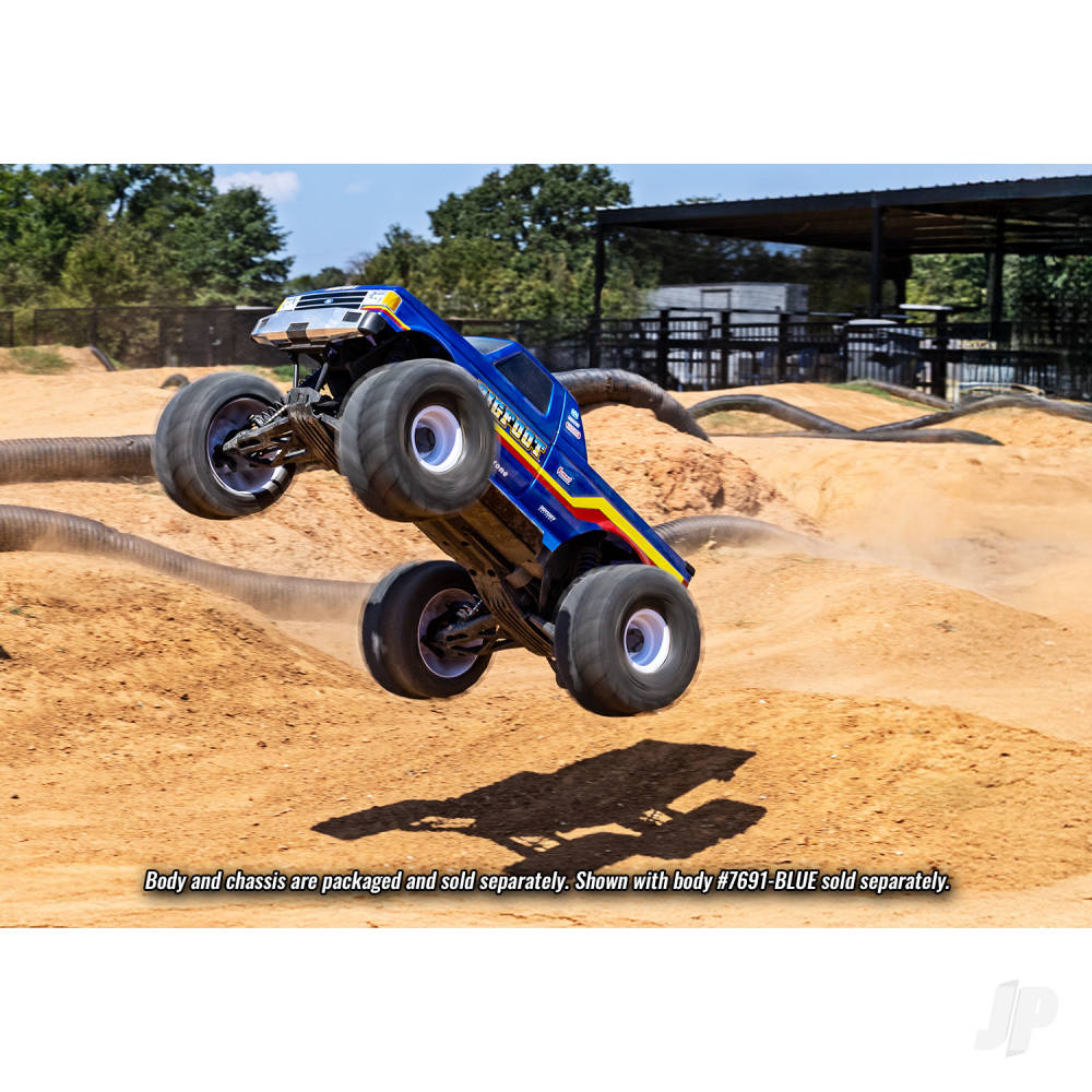 Traxxas X-Maxx MT Chassis 1:6 8S 4WD Electric Monster Truck, (+ TQi 2-ch, VXL-8s, Velineon 1200XL, TSM, Belted Tyres)-25