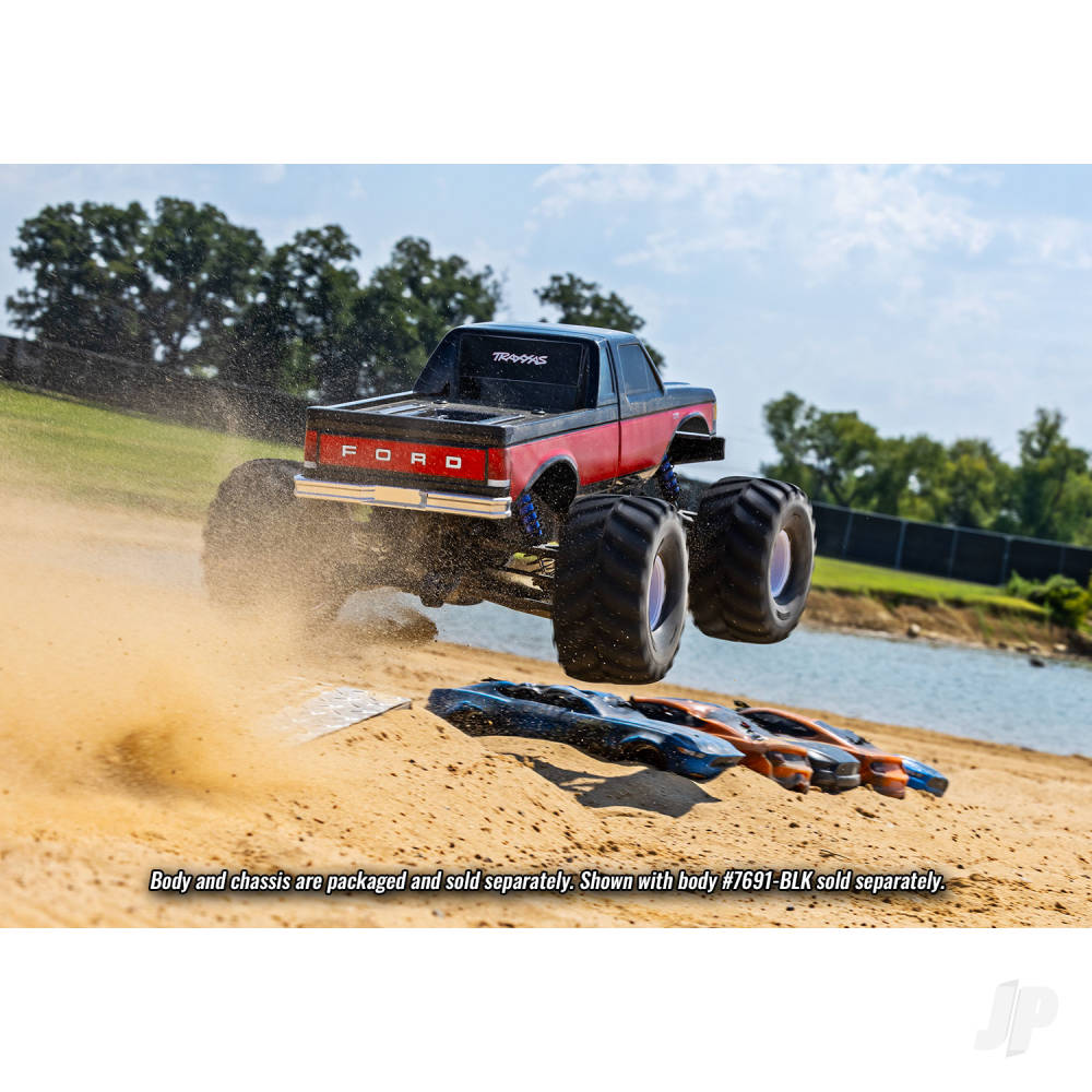 Traxxas X-Maxx MT Chassis 1:6 8S 4WD Electric Monster Truck, (+ TQi 2-ch, VXL-8s, Velineon 1200XL, TSM, Belted Tyres)-27
