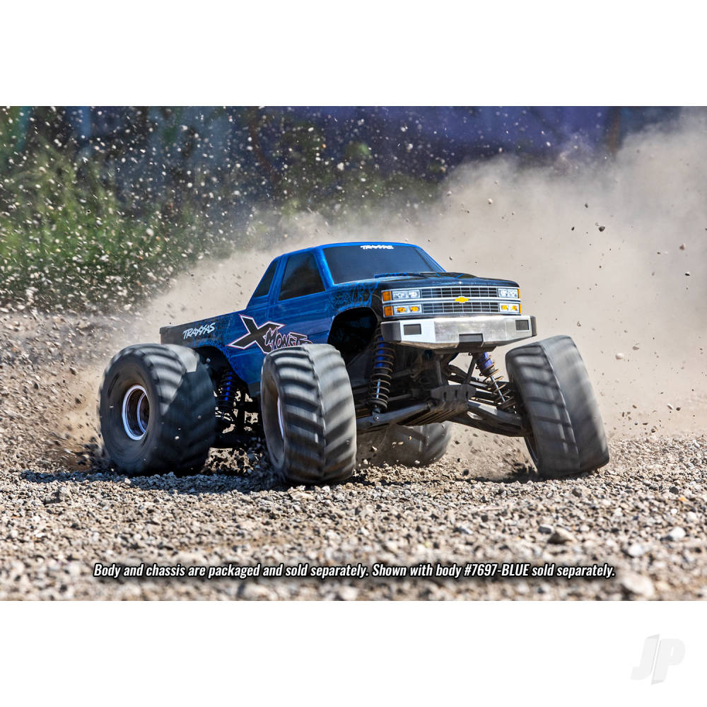 Traxxas X-Maxx MT Chassis 1:6 8S 4WD Electric Monster Truck, (+ TQi 2-ch, VXL-8s, Velineon 1200XL, TSM, Belted Tyres)-28