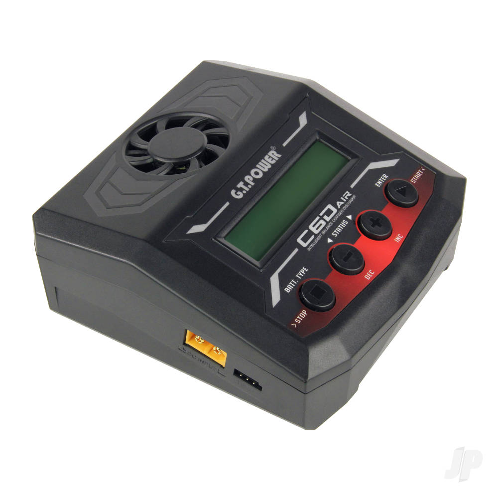 GT Power C6D Air 100W AC/DC 12A Intelligent Charger (UK)-2