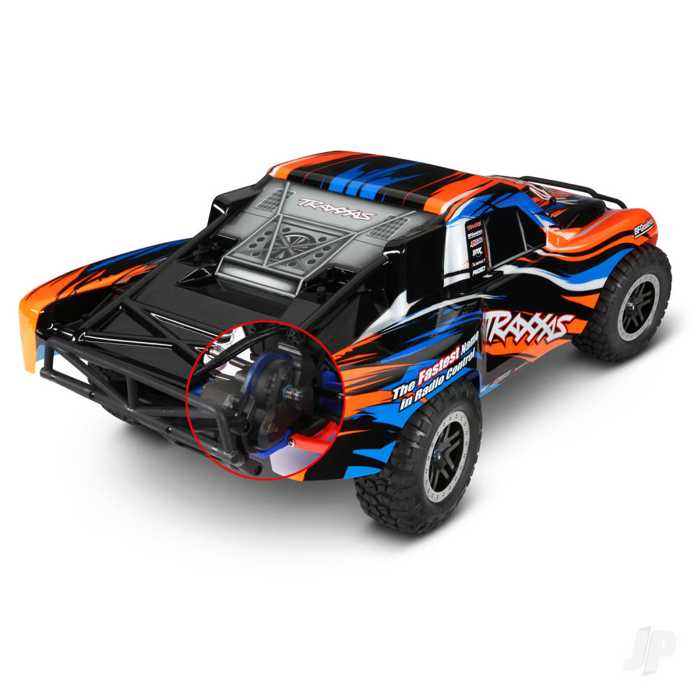 Traxxas Transmission, complete (assembled) (fits Bandit, Rustler, Stampede, Slash 2WD)-4