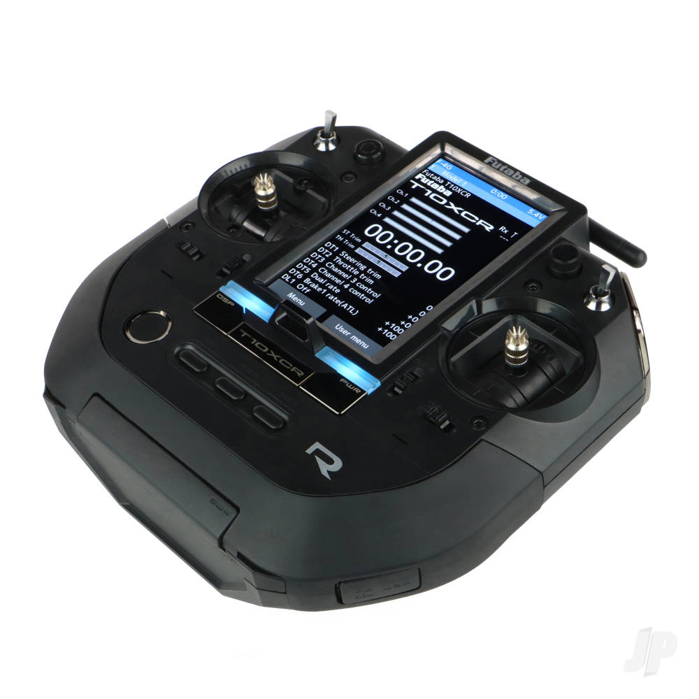 Futaba T10XCR 10-Channel Surface Radio with R404SBS Rx-10