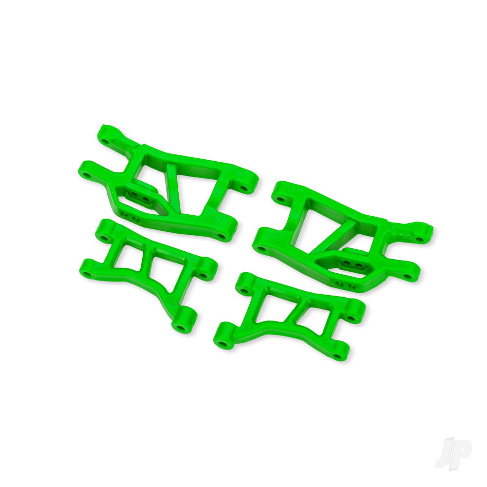 traxxas-green-front-upper-lower-suspension-arms-lr