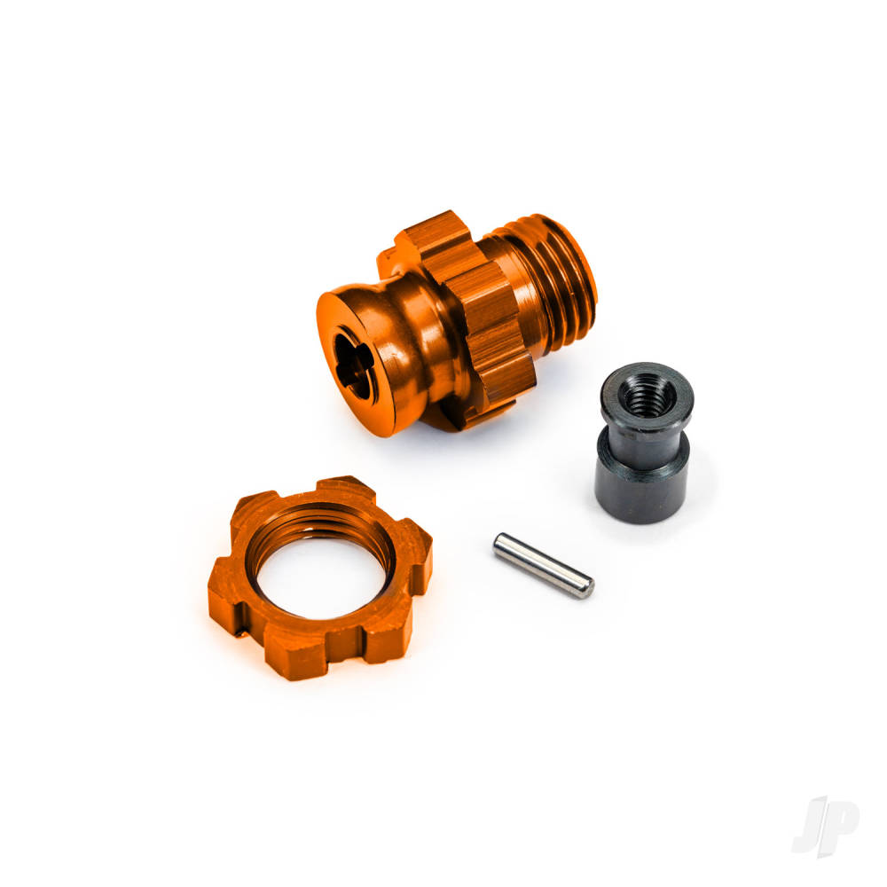 traxxas-wheel-hubnut-17mm-splined-orange