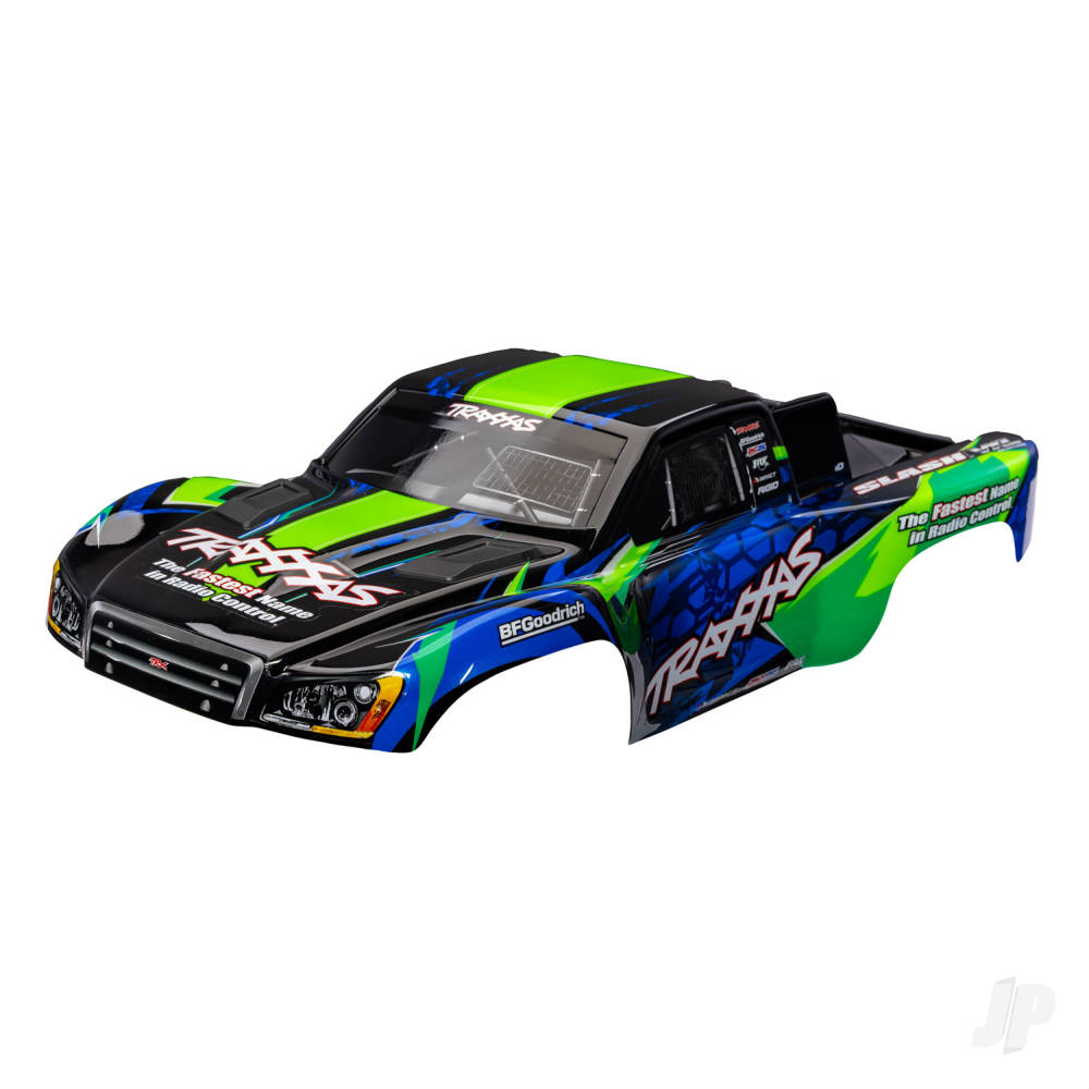 traxxas-body-slash-vxl-grnblue-clipless