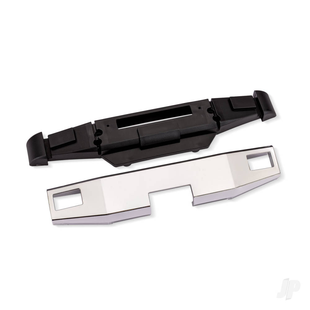 Traxxas X-Truck BIGFOOT #8 4X4 Chrome Front Bumper w/ Support