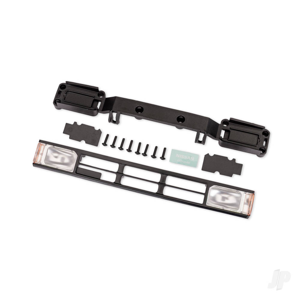 traxxas-grille-nissan-pathfinder-grille-retainer-headlight-housing-2-lens-2-26x10-bcs-8-fits-11011-body