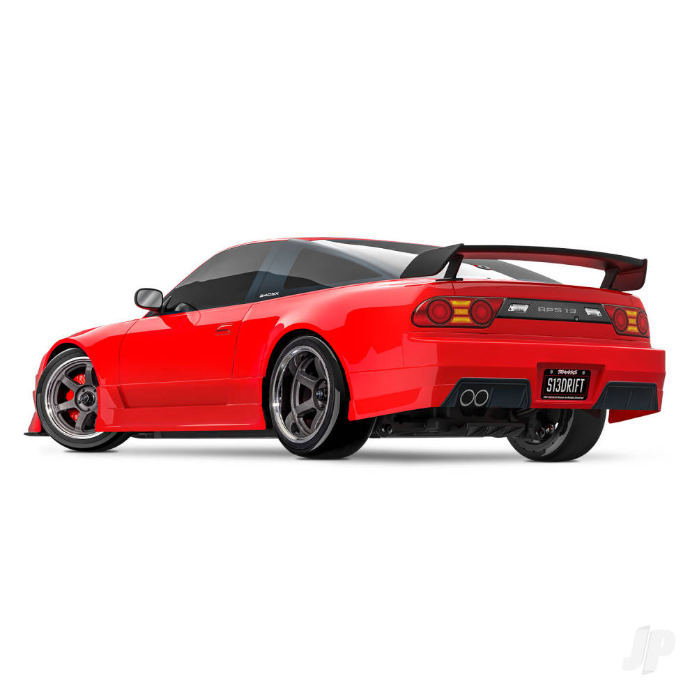 Traxxas 4-Tec Drift Nissan 240SX 1:10 2WD RTR Electric, Red (+ TQi 3-ch, XL-5, Titan Drift 21T, Clipless Body)-4