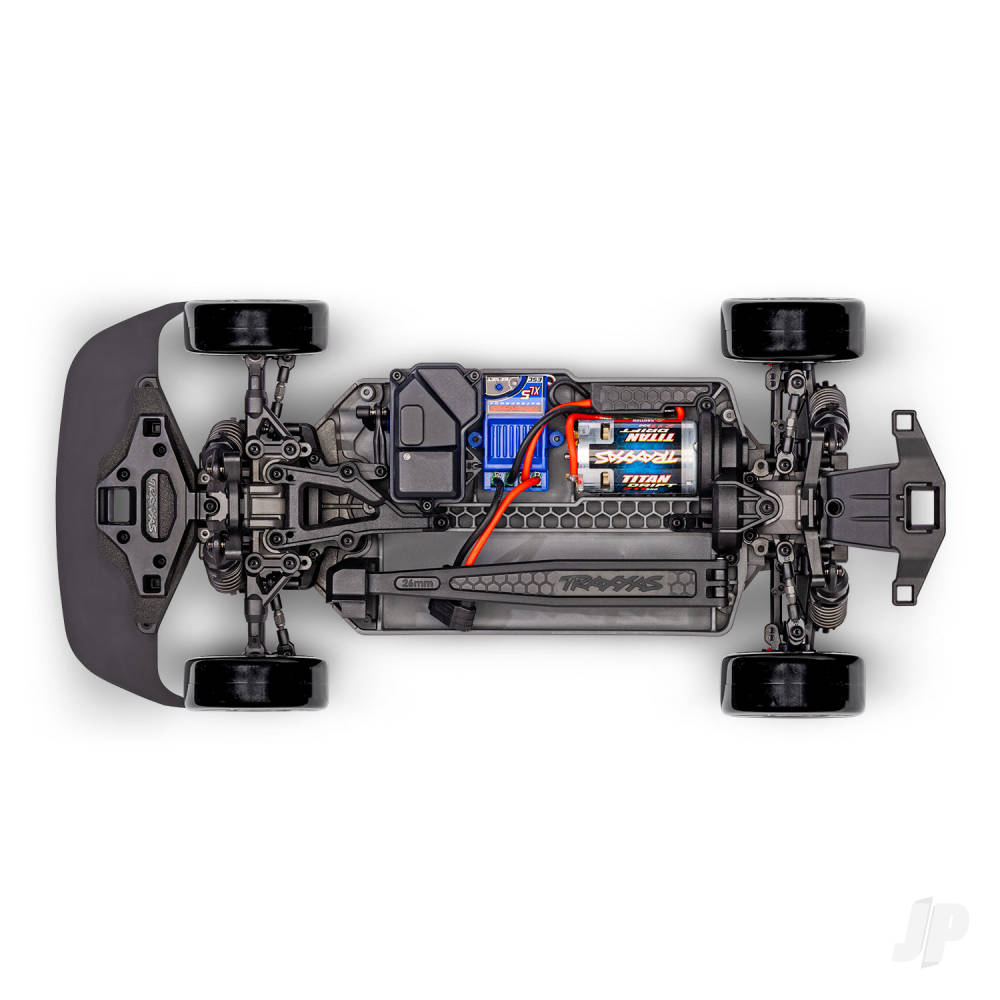 Traxxas 4-Tec Drift Nissan 240SX 1:10 2WD RTR Electric, Red (+ TQi 3-ch, XL-5, Titan Drift 21T, Clipless Body)-5
