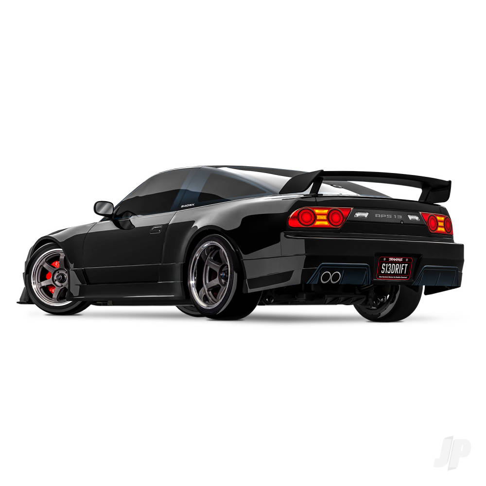 Traxxas 4-Tec Drift Nissan 240SX 1:10 2WD RTR Electric, Black (+ TQi 3-ch, XL-5, Titan Drift 21T, Clipless Body)-4
