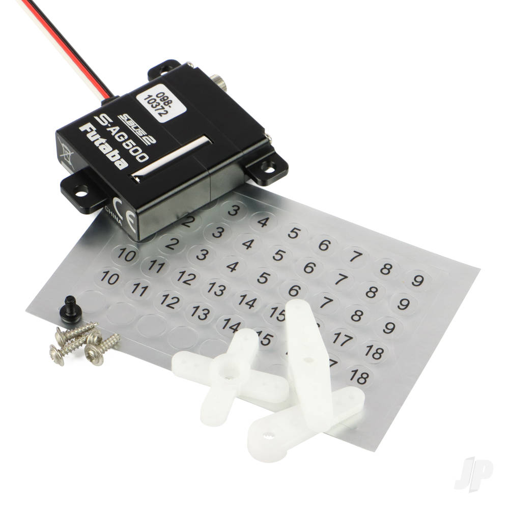 Futaba S-AG500 Corelss Slim Digital Servo PWM/S.Bus2 9.5kg 0.12s 6.0V - 7.4V-5
