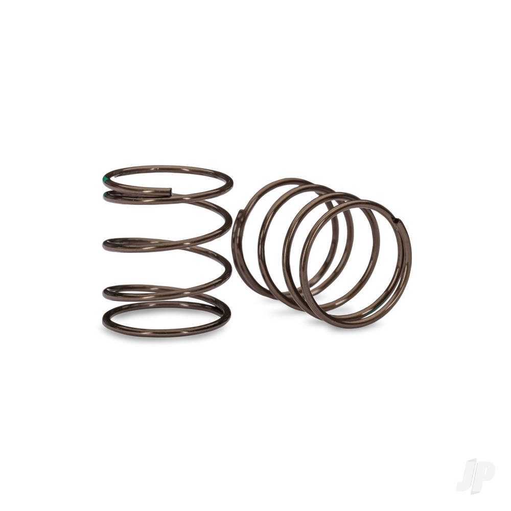 Traxxas Mini GTR Springs (1.36-Rate Green Stripe) (2)