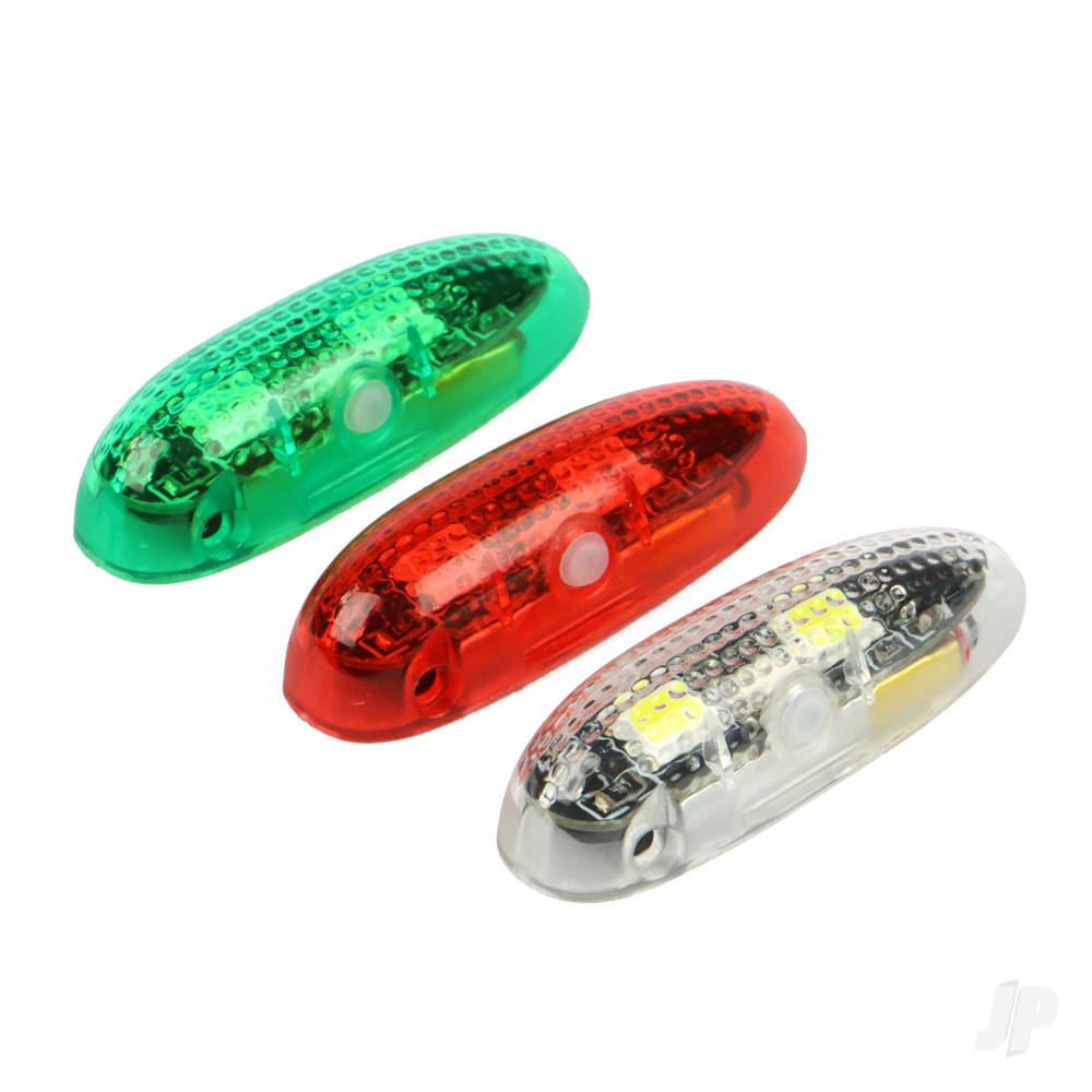 Radient NaviLight, Daylight-Visible, Clip-On, Wireless, Rechargable Navigation Light Set-4