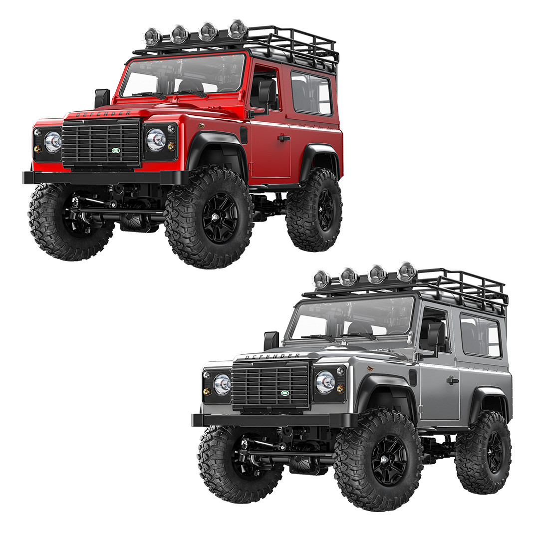 Double E Grey 1/14 Land Rover Defender 90 RC Crawler Pro