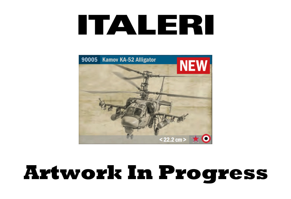 Italeri Kamov KA-52 Alligator Attack Helicopter