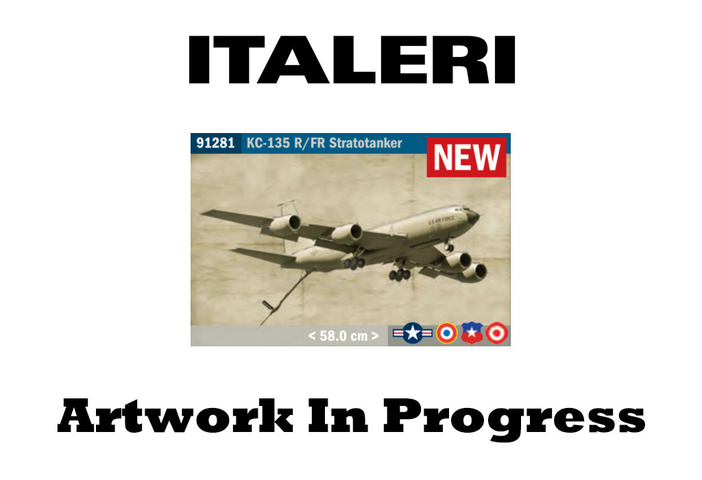 Italeri KC-135 R/FR Stratotanker Aerial Refulling Aircraft