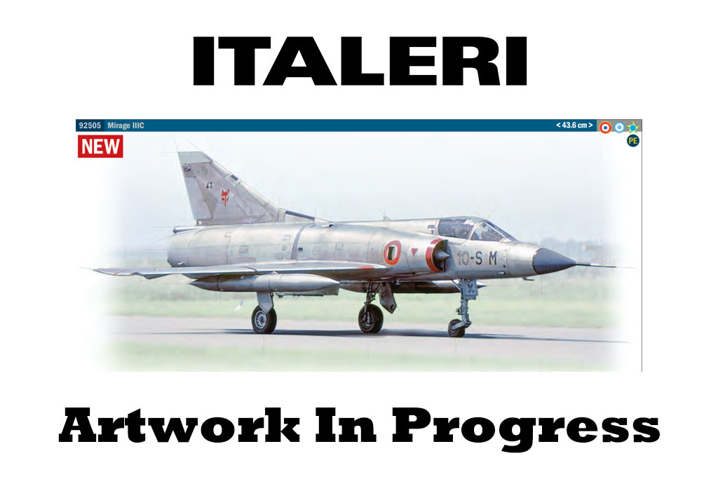 Italeri Dassault Mirage IIIC Interceptor Aircraft