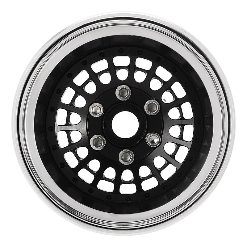INJORA 1.9" Turbine Aluminum -10mm Offset Wheels for 1/10 RC Crawlers (W1955)-5
