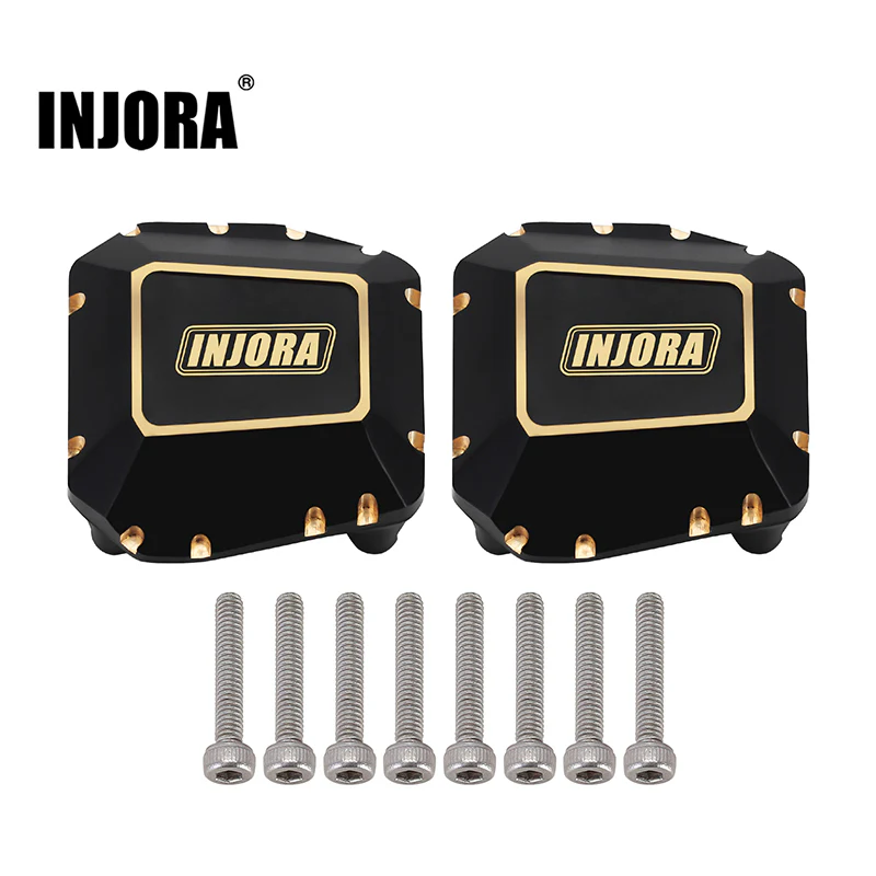 injora-2pcs-38g-black-brass-diff-covers-for-1-10-scx10-pro-and-scx10-iii-ar45