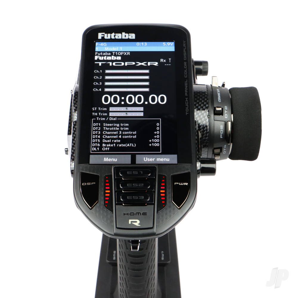 Futaba T10PXR 10-Channel Surface Radio with R404SBS Rx-12
