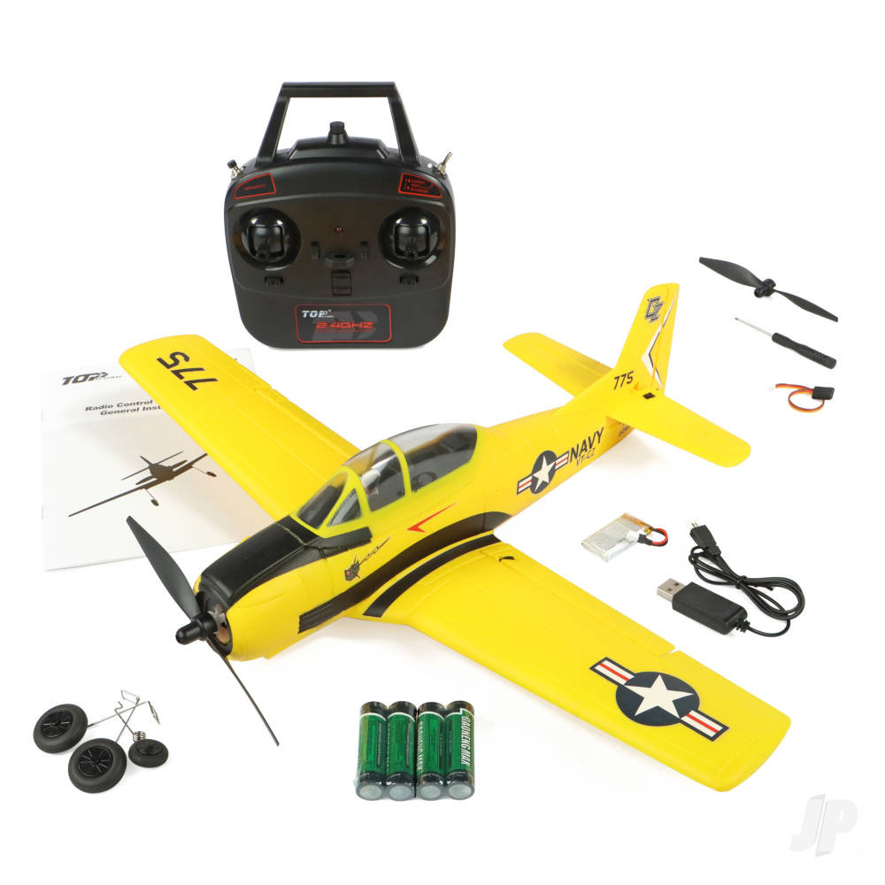 Top RC Mini T-28 RTF – Mode 2 (450mm)-2