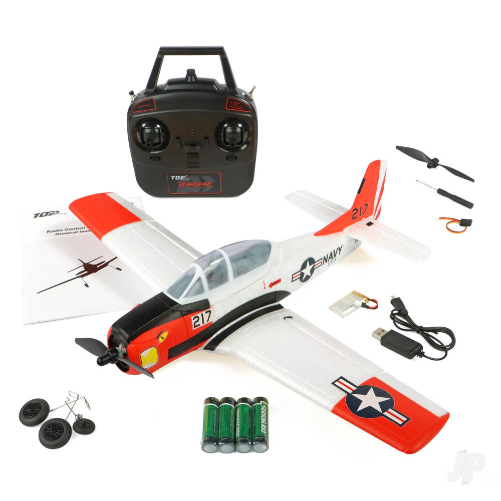 Top RC Mini T-28 RTF – Mode 2 (450mm)-2