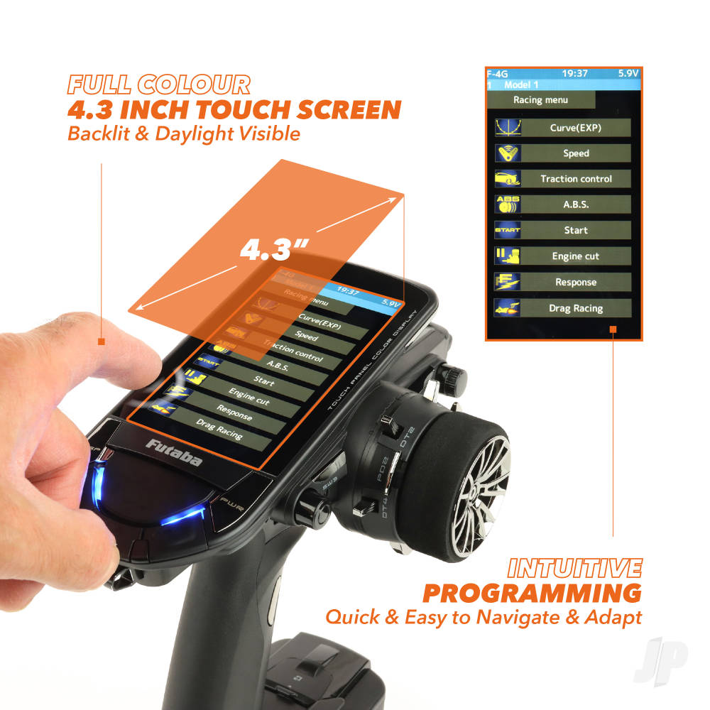 Futaba T10PX 10-Channel Surface Radio -2