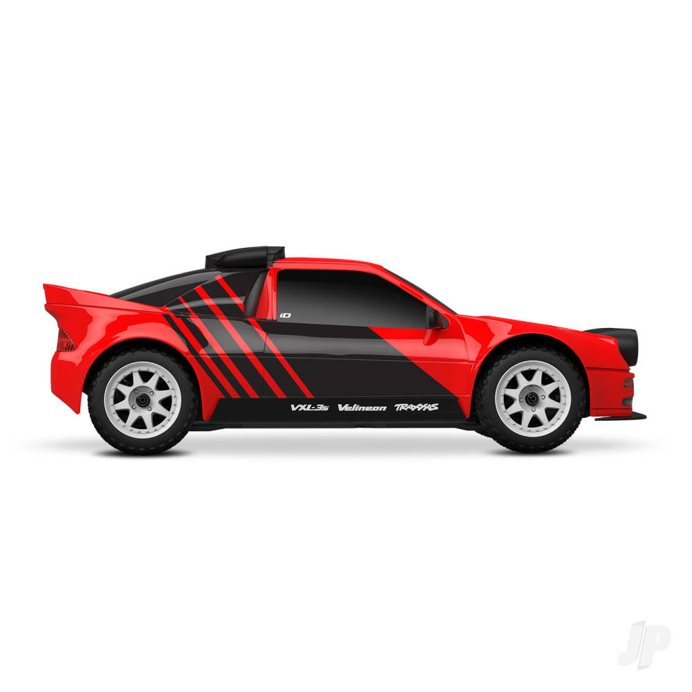 traxxas-mini-rally-vxl-ford-rs200-4wd-rtr-red-tqi-2-ch-vxl-3s-2s-lipo-usb-c-charger-clipless-body
