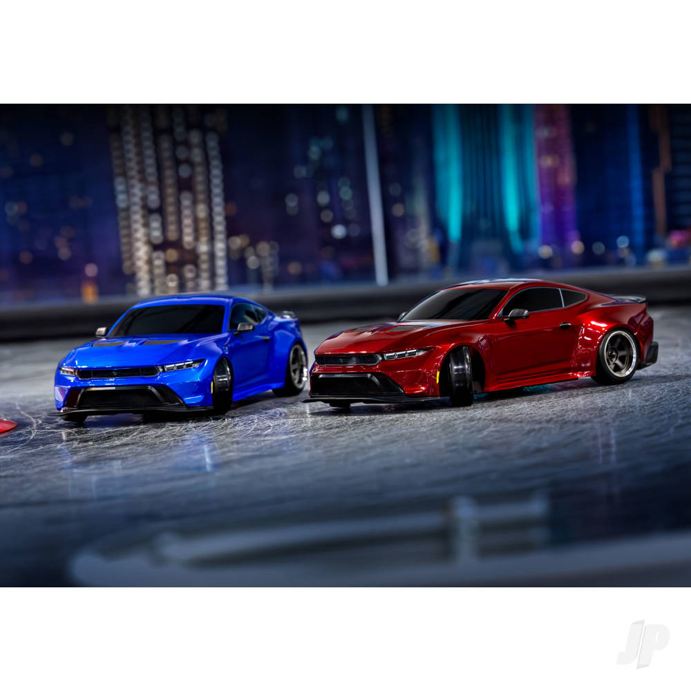 Traxxas 4-Tec Drift 2024 Ford Mustang 1:10 2WD RTR Electric, Green (+ TQi 3-ch, XL-5, Titan Drift 21T, Clipless Body)-6