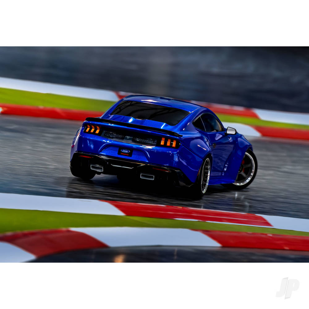 Traxxas 4-Tec Drift 2024 Ford Mustang 1:10 2WD RTR Electric, Green (+ TQi 3-ch, XL-5, Titan Drift 21T, Clipless Body)-9