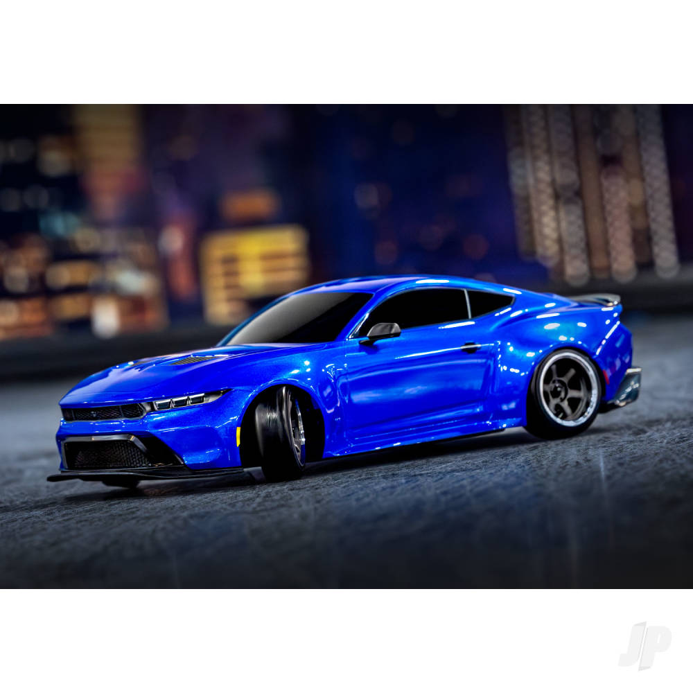 Traxxas 4-Tec Drift 2024 Ford Mustang 1:10 2WD RTR Electric, Green (+ TQi 3-ch, XL-5, Titan Drift 21T, Clipless Body)-10