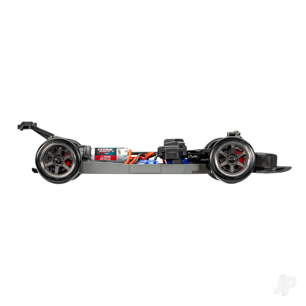 Traxxas 4-Tec Drift 2024 Ford Mustang 1:10 2WD RTR Electric, Green (+ TQi 3-ch, XL-5, Titan Drift 21T, Clipless Body)-19