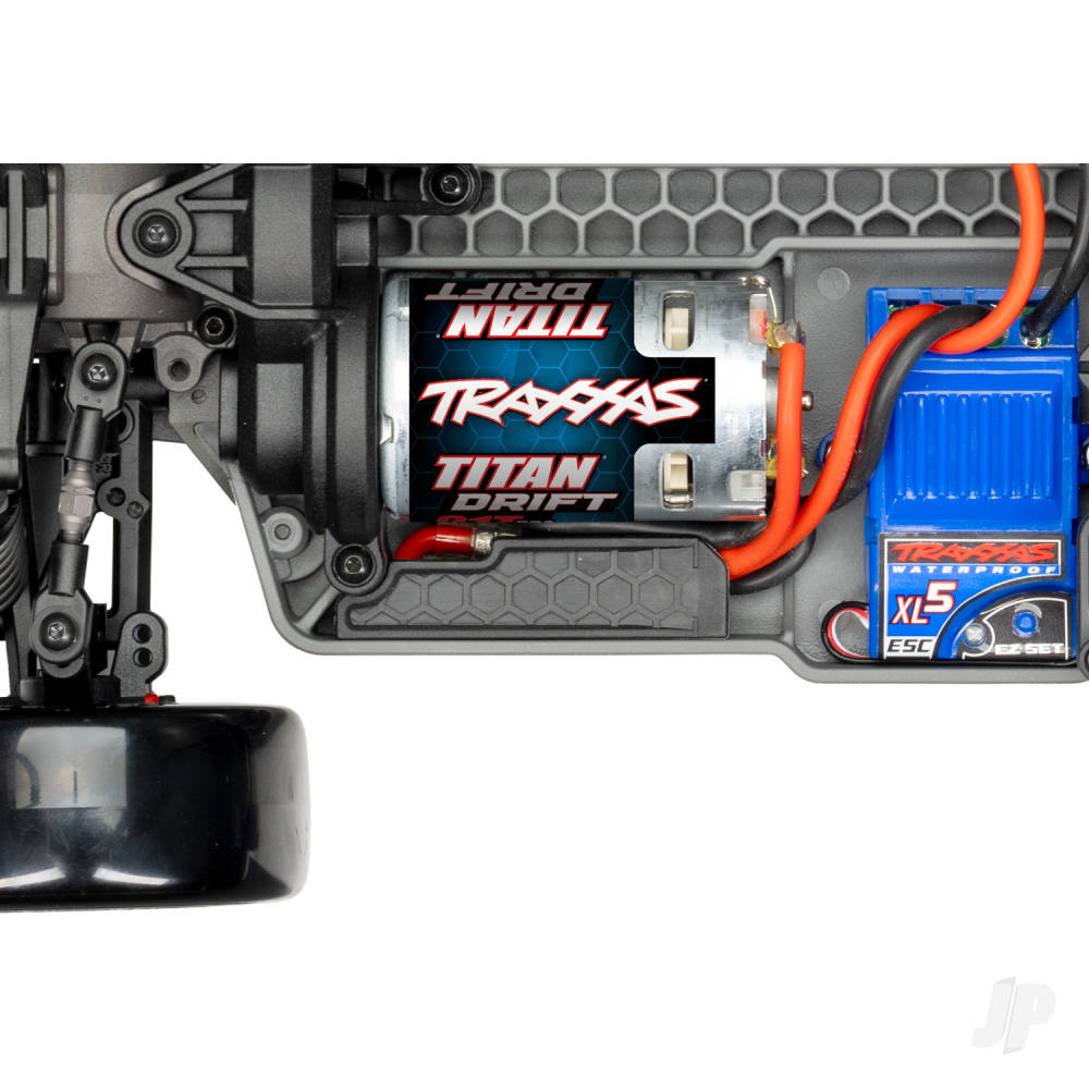 Traxxas 4-Tec Drift 2024 Ford Mustang 1:10 2WD RTR Electric, Green (+ TQi 3-ch, XL-5, Titan Drift 21T, Clipless Body)-26