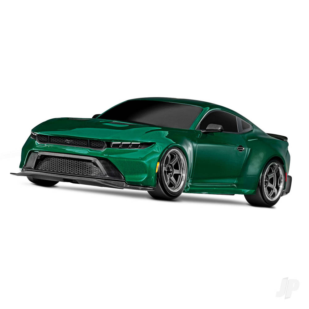 Traxxas 4-Tec Drift 2024 Ford Mustang 1:10 2WD RTR Electric, Green (+ TQi 3-ch, XL-5, Titan Drift 21T, Clipless Body)-36