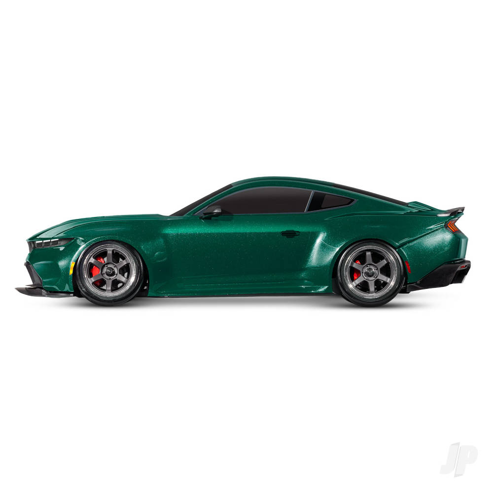 Traxxas 4-Tec Drift 2024 Ford Mustang 1:10 2WD RTR Electric, Green (+ TQi 3-ch, XL-5, Titan Drift 21T, Clipless Body)-37
