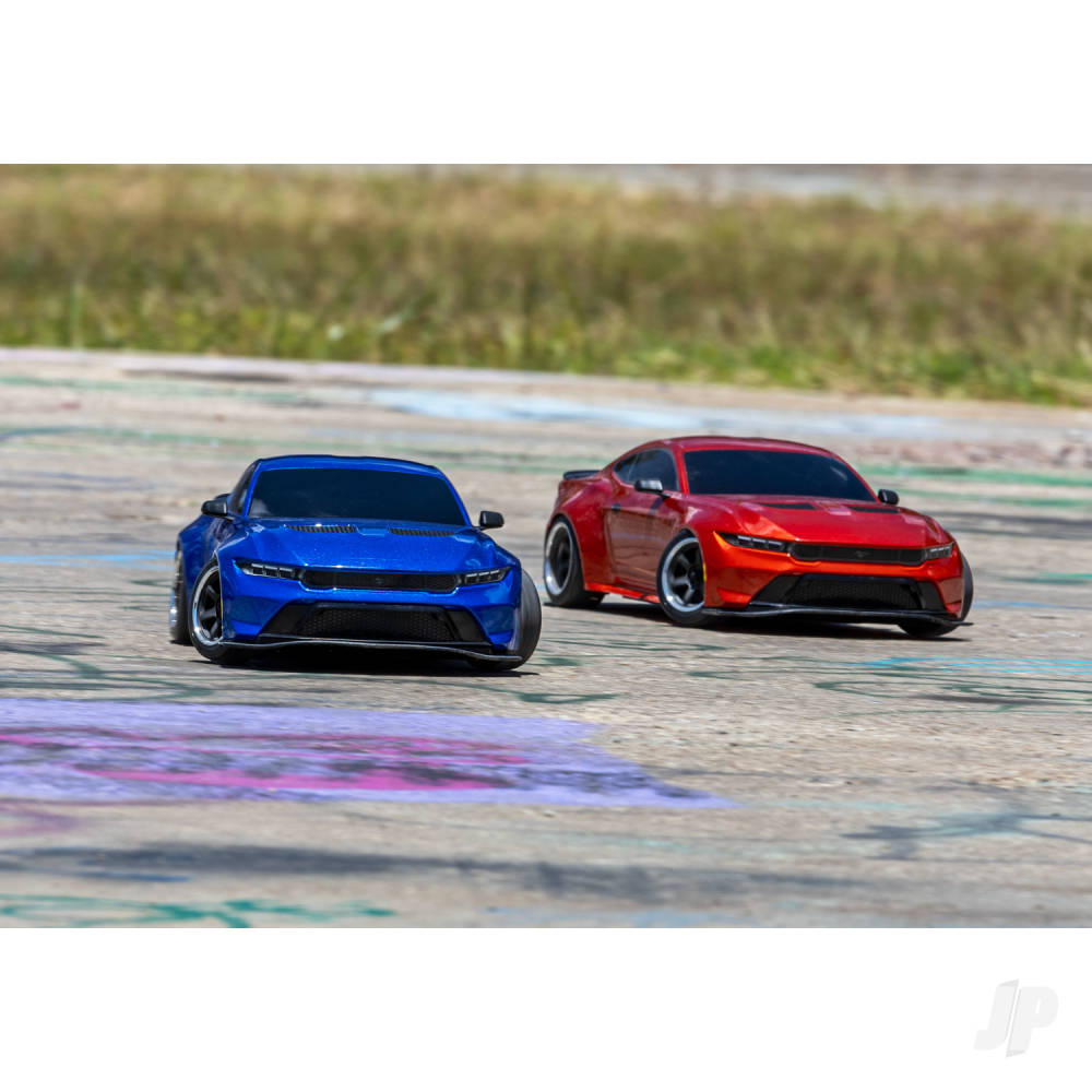 Traxxas 4-Tec Drift 2024 Ford Mustang 1:10 2WD RTR Electric, Green (+ TQi 3-ch, XL-5, Titan Drift 21T, Clipless Body)-40