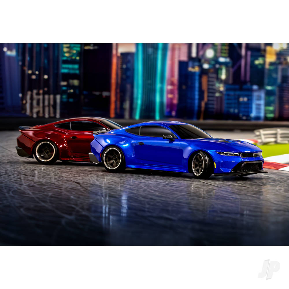 Traxxas 4-Tec Drift 2024 Ford Mustang 1:10 2WD RTR Electric, Green (+ TQi 3-ch, XL-5, Titan Drift 21T, Clipless Body)-42