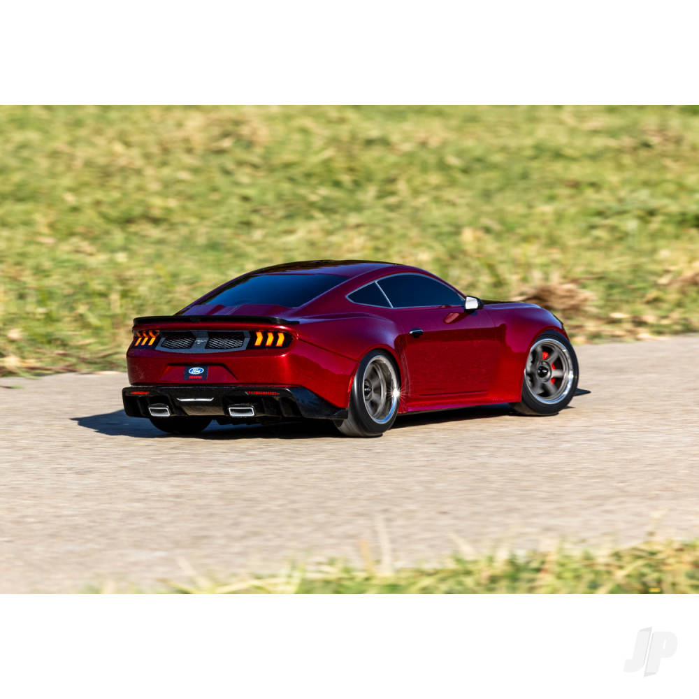 Traxxas 4-Tec Drift 2024 Ford Mustang 1:10 2WD RTR Electric, Green (+ TQi 3-ch, XL-5, Titan Drift 21T, Clipless Body)-51