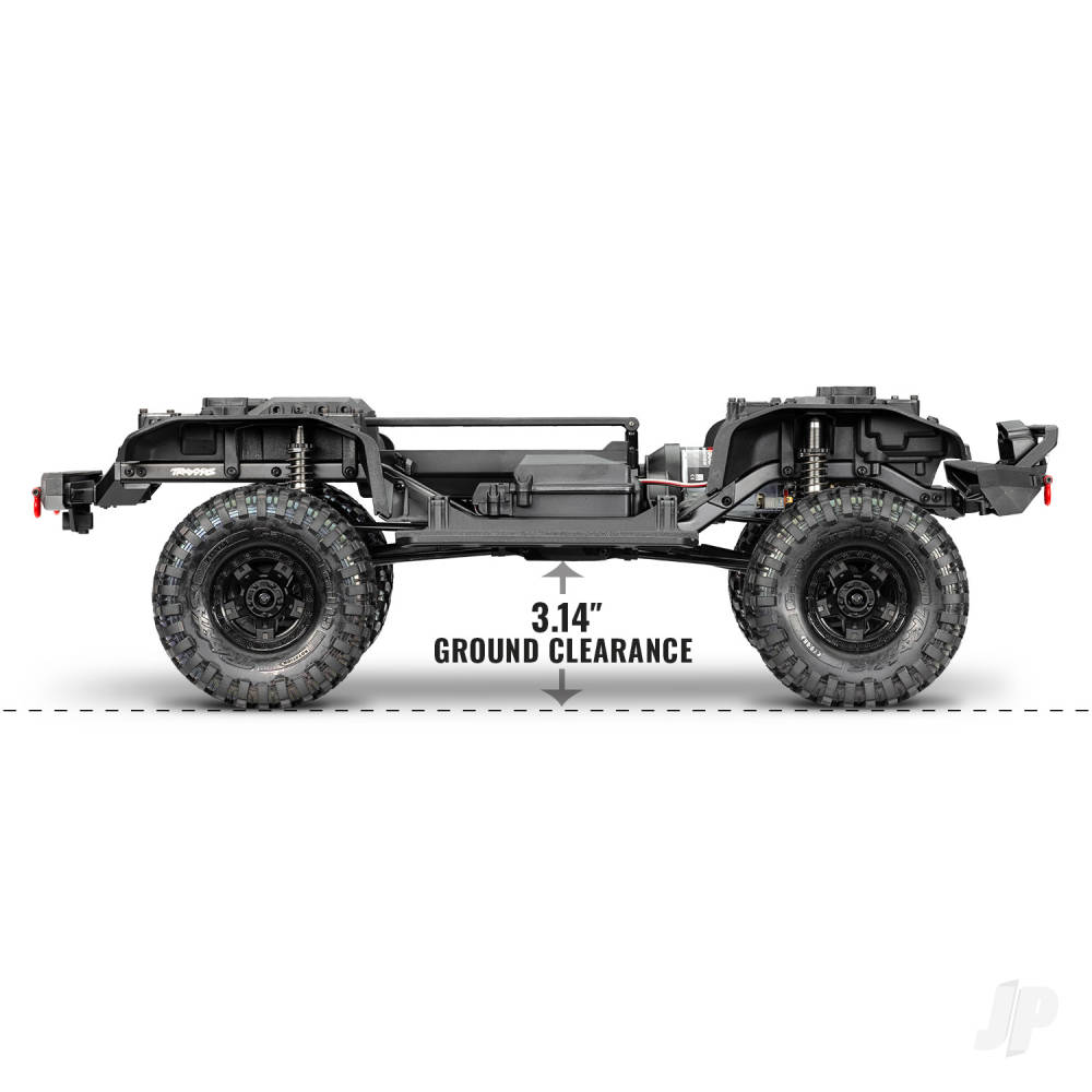 Traxxas TRX-4 Sport 1:10 4X4 Electric All-Terrain Crawler Truck, Blue (+ TQ 2-ch, XL-5 HV, Titan 550, Clipless Body)-17