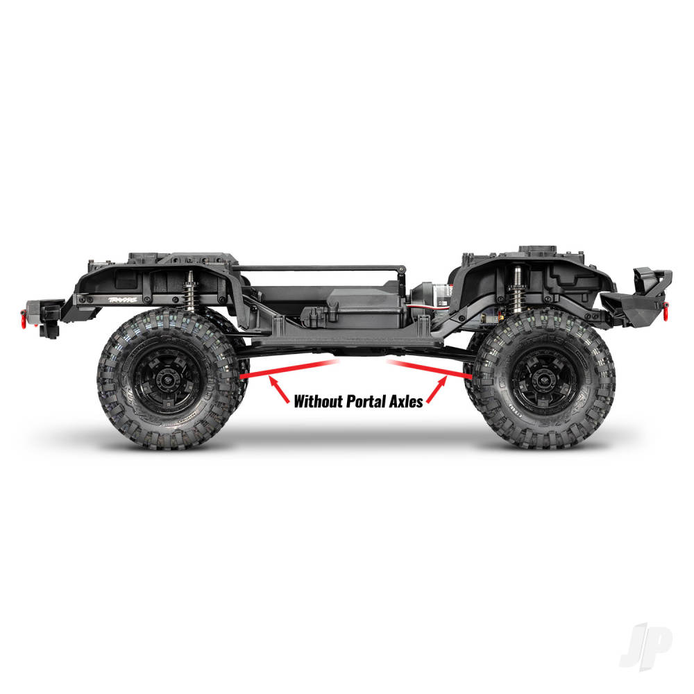 Traxxas TRX-4 Sport 1:10 4X4 Electric All-Terrain Crawler Truck, Blue (+ TQ 2-ch, XL-5 HV, Titan 550, Clipless Body)-18