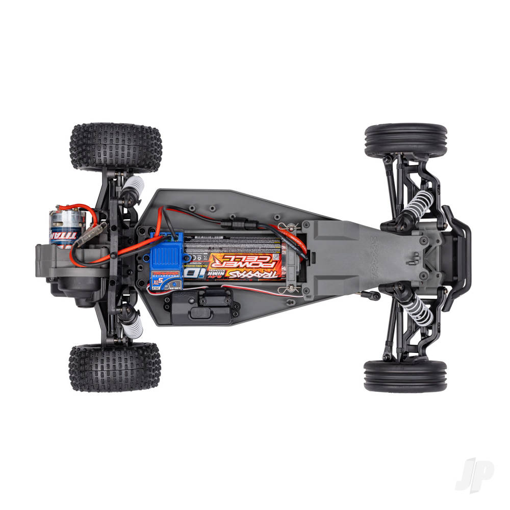 Traxxas Bandit HD XL-5 1:10 2WD RTR Electric Buggy, RedX (+ TQ 2-ch, Titan 550, 7-Cell NiMH, 4A USB-C Charger)-9