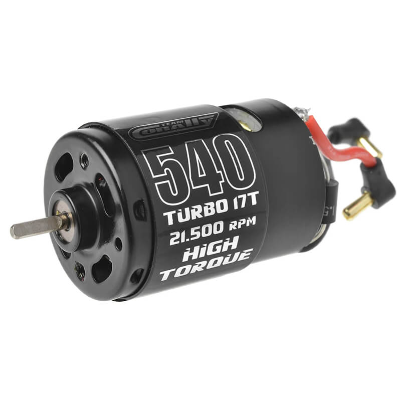 Corally Xd Turbo 540 Brushed Motor 17t 21.500 Rpm