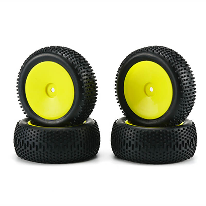 carisma-mini-4xs-front-and-rear-tyres-set-mounted
